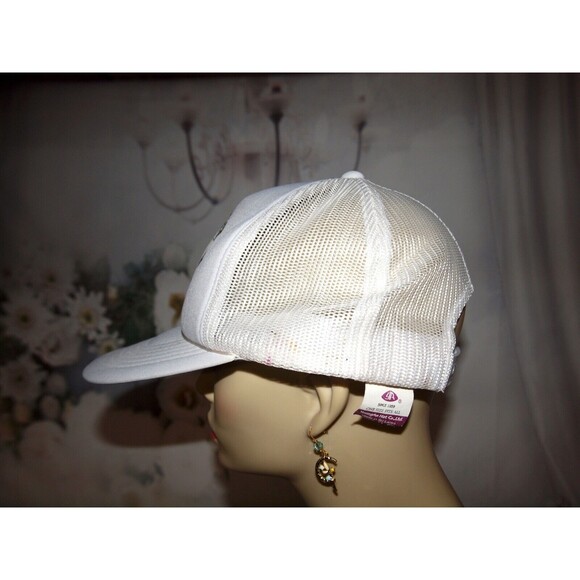 Vintage Myrtle Beach South Carolina Mesh Snap Back Trucker Hat White RARE - Picture 6 of 8